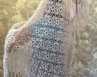 Шаль ручной работы/ Shawl handmade
