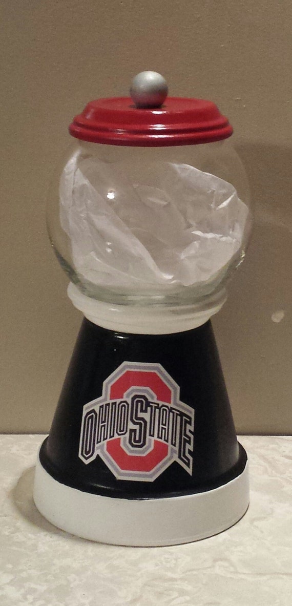 Items similar to Sports Fake Gumballs Candy Jars Ohio States on Etsy