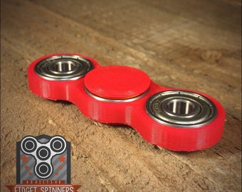 EDC Spinner Dual Bar Fidget Toy with Caps