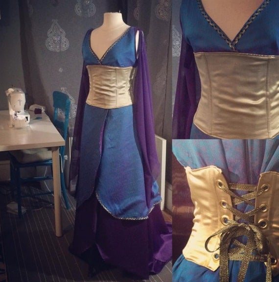 Firefly inspired Inara dress Cosplay or Wedding dress