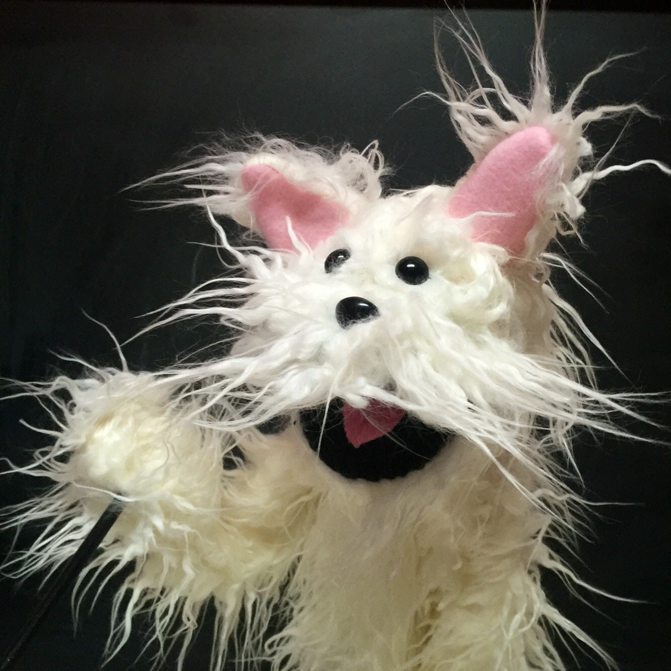 scruffy dog stuffed animal