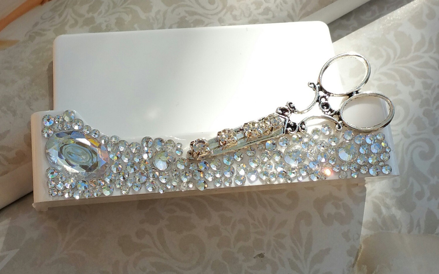 Shear Bling/HairStylist Business Card Holder