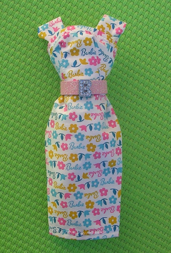 barbie print dress