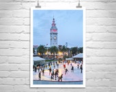 San Francisco Photography, North Beach, Christmas, California, Winter, Ice Skating, Fine Art Photograph San Francisco Photography, North Beach, Christmas, California, Winter, Ice Skating, Fine Art Photograph
