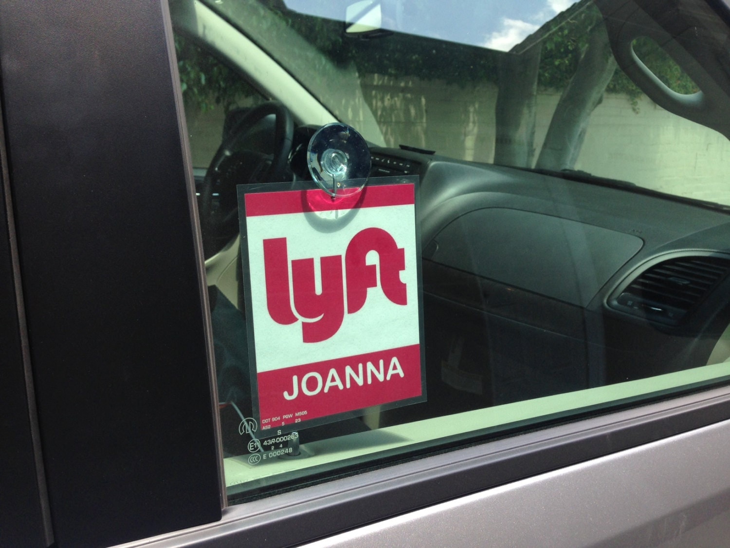 Printable Sign For Lyft Car