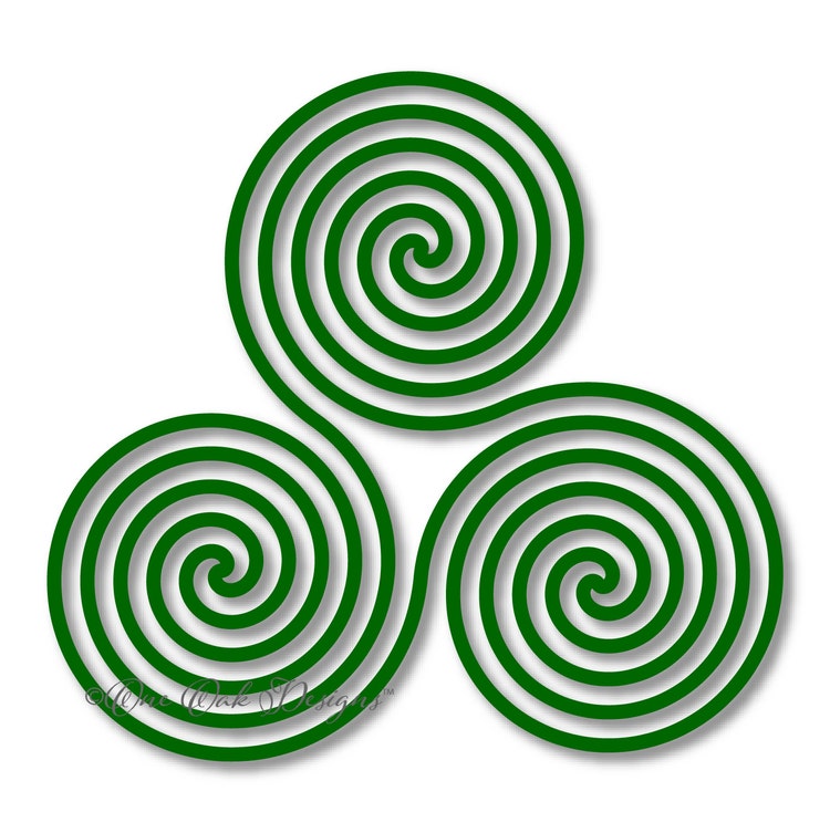 Download Celtic Swirl SVG File PDF / dxf / jpg / png / eps by OneOakDesigns