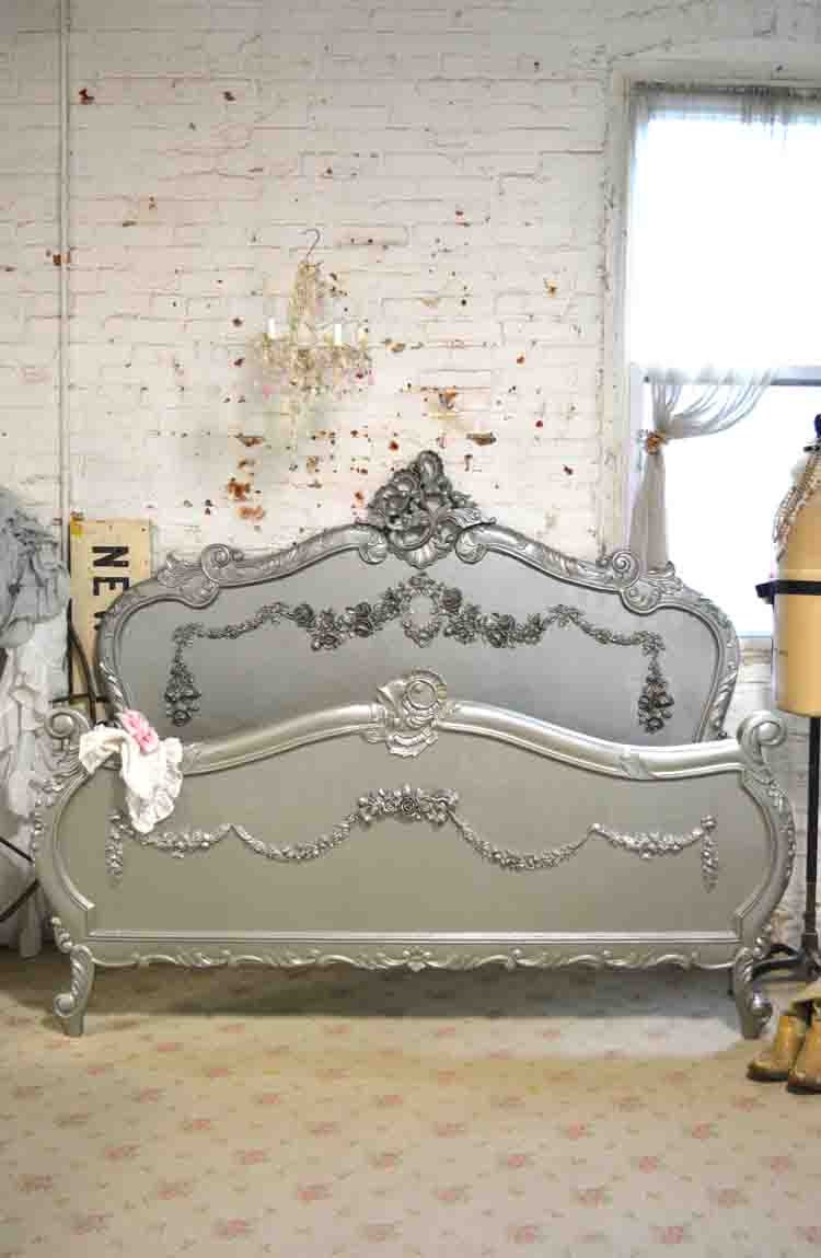 Painted Cottage Shabby Chic French Romantic Bed Queen / King