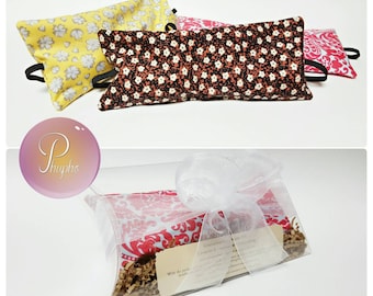 Lavender & Chamomile Aromatherapy Relaxation Sleep Mask Dream Eye Pillow with Elastic Strap