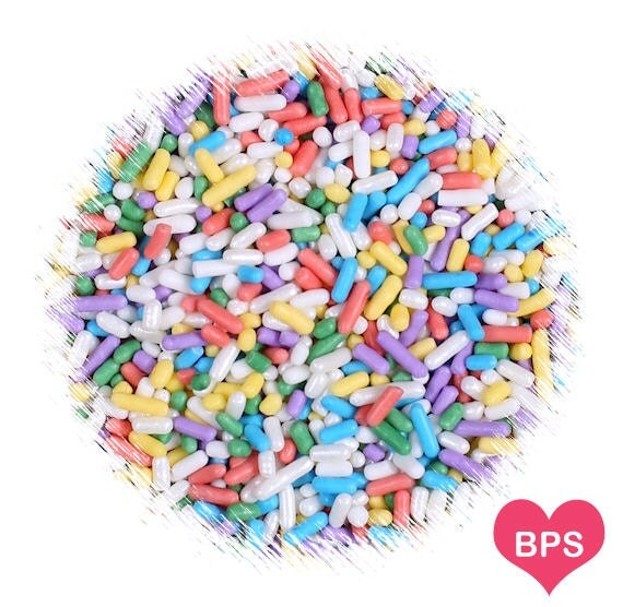 Pastel Jimmies Sprinkles Mix Edible Sprinkles Rainbow