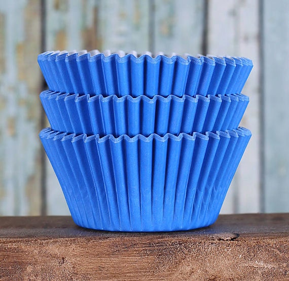 Royal Blue Cupcake Liners BakeBright Cupcake Liners Deep
