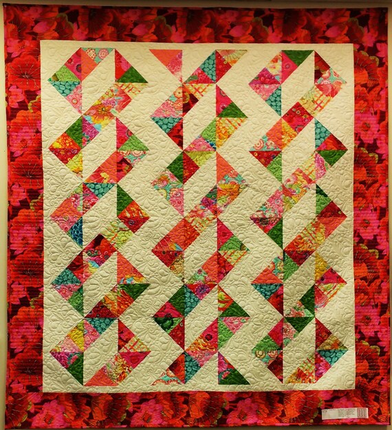 Combo Weave Quilt Pattern by SewOnTheGo on Etsy