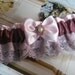 Pink Garter with Vintage Centrepiece