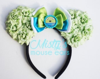 Inspired Toy Story Alien Rose Mouse Ears