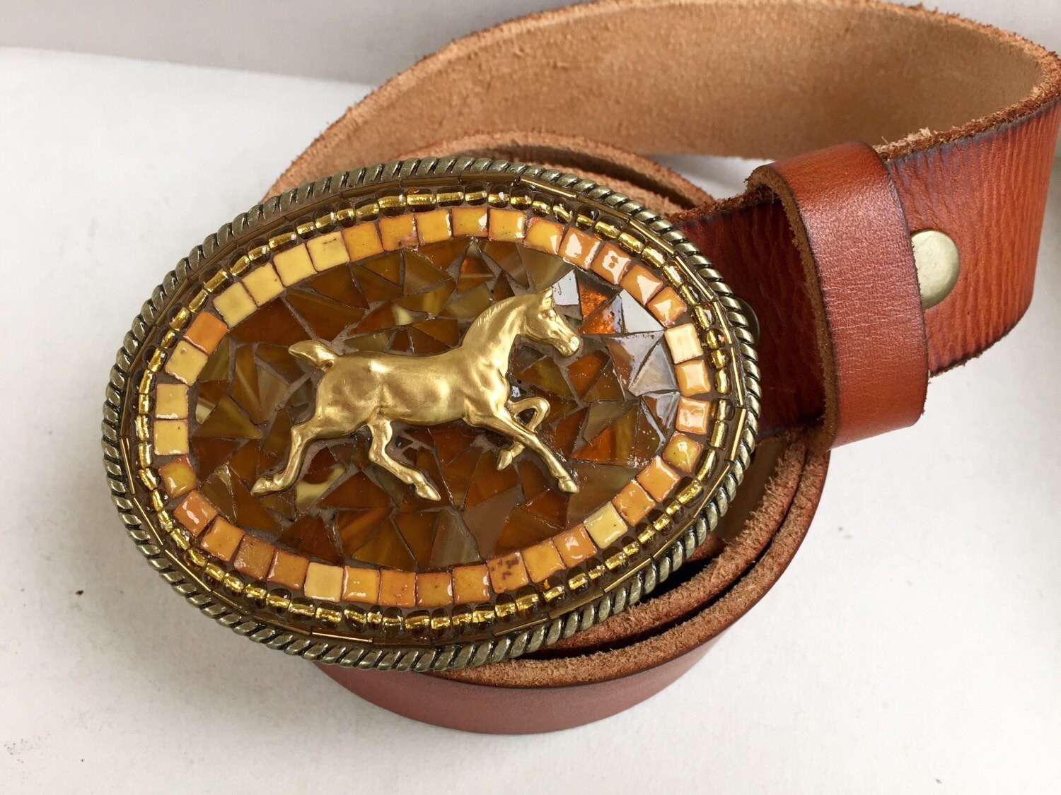 SALE Western Belt Buckle Belts for Women Equestrian Gift