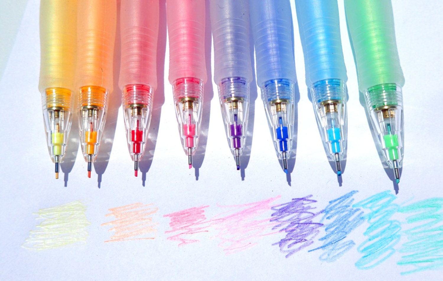 Color Mechanical Pencils 8 Colors Set PILOT Eno 0.7mm lead