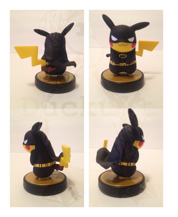 batman pikachu figure