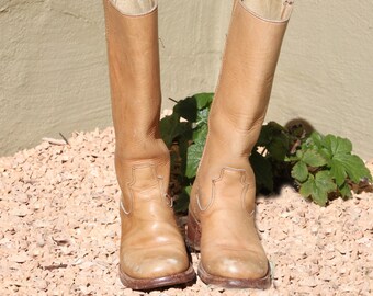 Size 43 Gypsy Boots - Happy Stripes