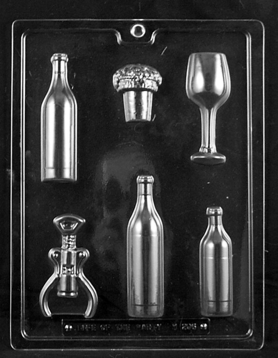 Wine Kit Wine Bottle Cork Screw Wine Glass Cork Chocolate Mold
