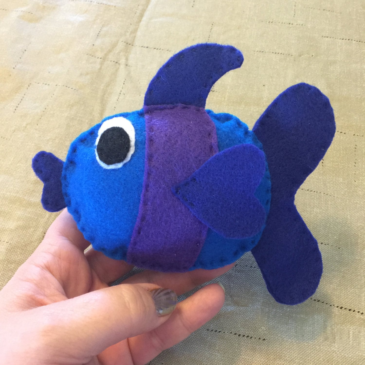 felt-pattern-fish-plushie