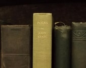 VIntage poetry book Poems by John Keats