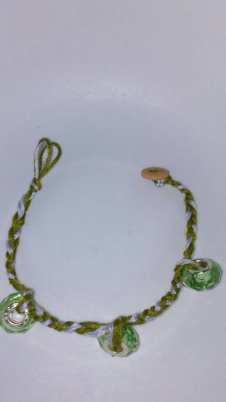 Fresh Mint 8 friendship bracelet