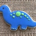 Dinosaur Cookies // Dinosaur Party Favors // Dinosaur Sugar Cookies