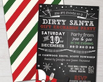 Dirty santa | Etsy