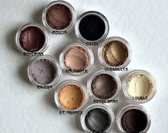 Au Naturel Neutral Eyeshadow Pigments (New & Improved Formulas 2016)