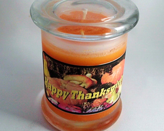 Thanksgiving Pumpkin Candle