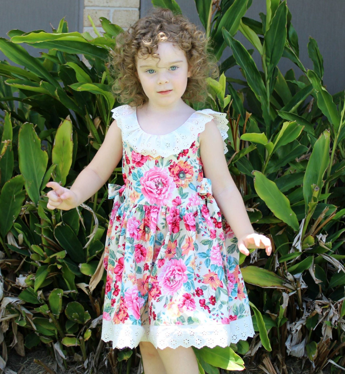 NEW RELEASE The Hattie Garden Dress PDF Pattern Size 2 3 4 5 6 7 8 from ...