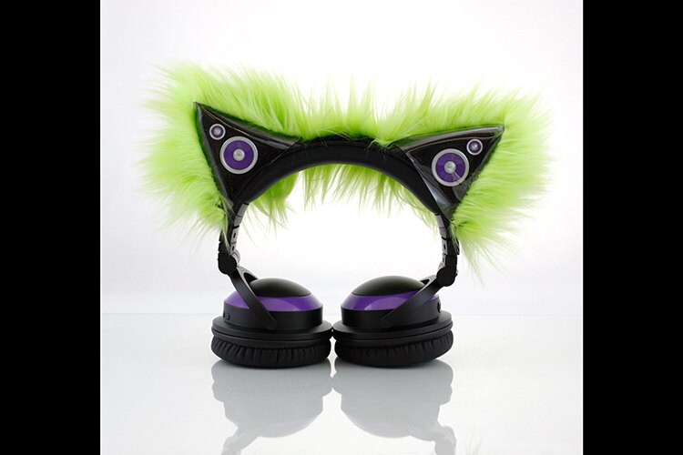 Pawstar Accent Sleeves ONLY Kitty Mew Ear Covers For Cat Ear