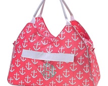 Popular items for monogram beach bag on Etsy