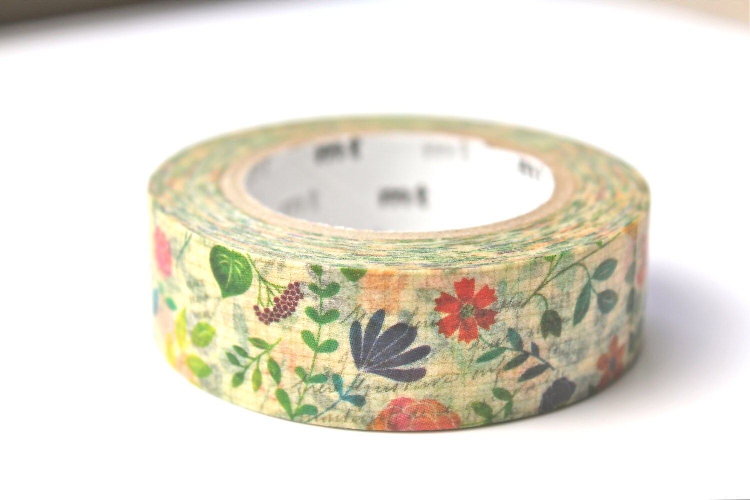 Floral Washi Tape MT Vintage Floral Washi Tape Water Color