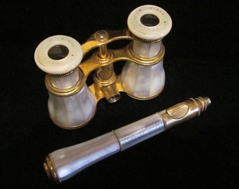 Antique Audemair Paris Opera Glasses by classiccollector on Etsy