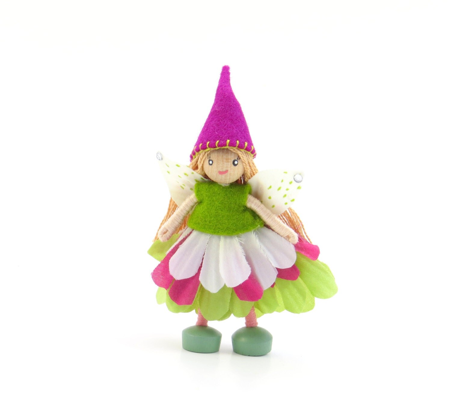 Small fairy doll miniature fairy doll bendy fairy doll