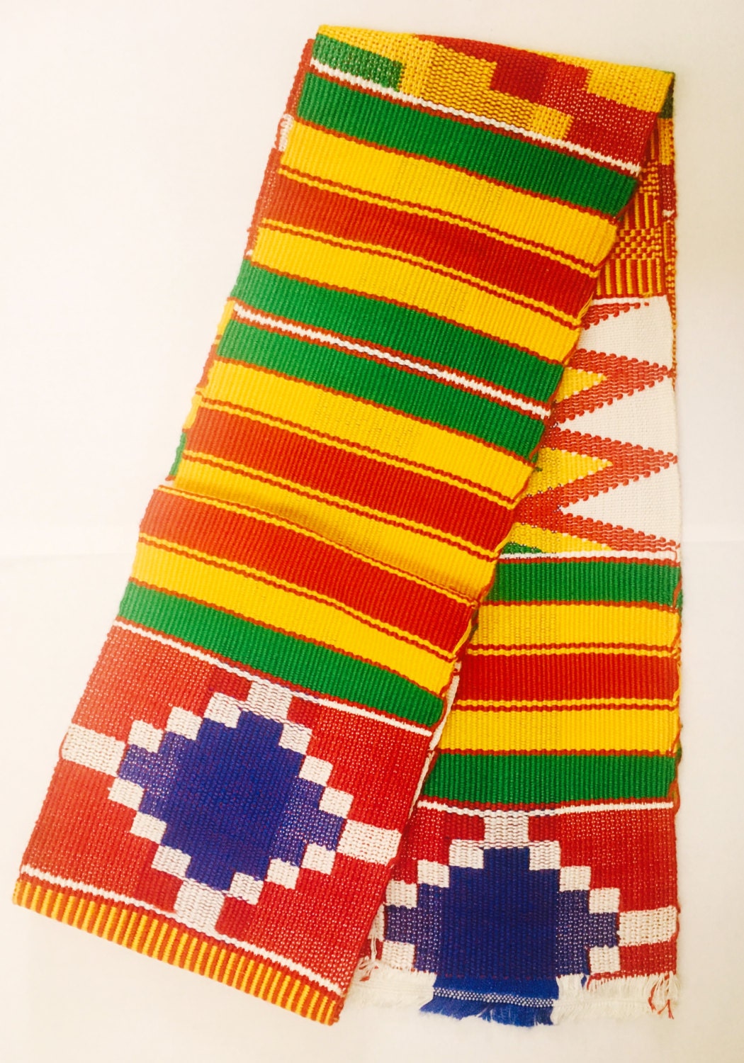Traditional African Kente Scarf