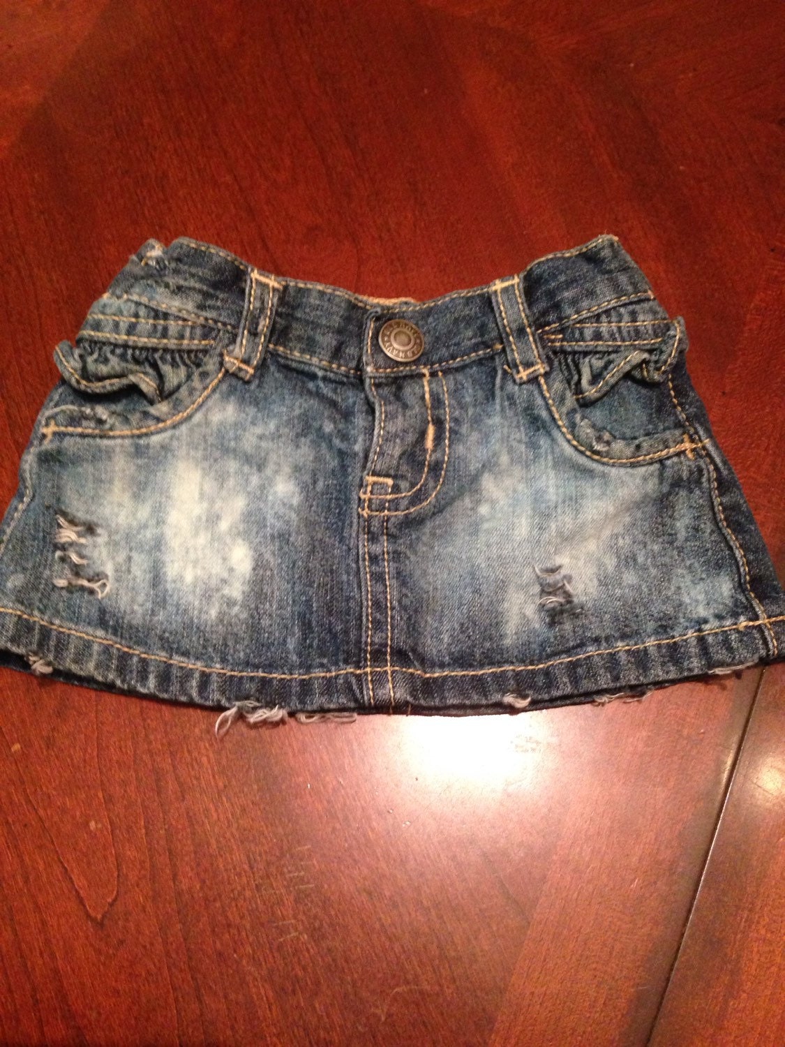 baby girl distressed jeans