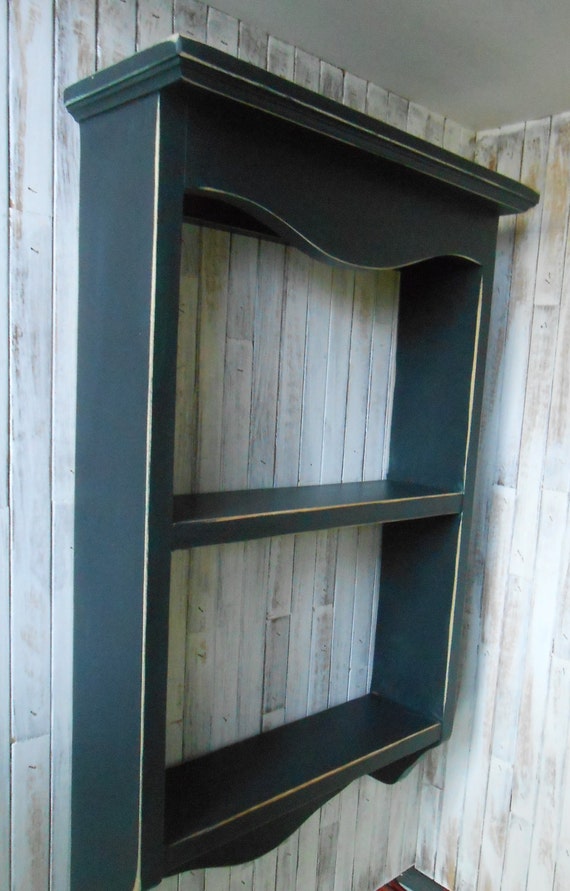 black display shelf