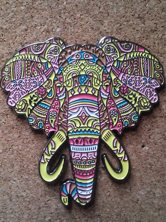 Psychedelic Elephant