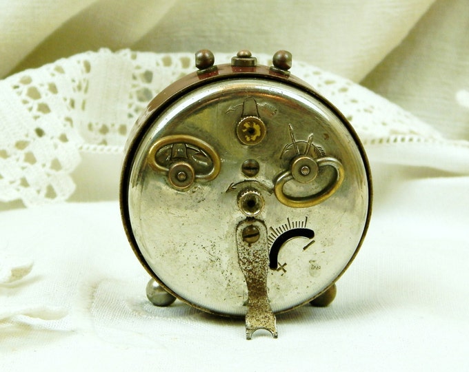 Small Working Vintage Mid Century French DEP Mechanical Alarm Clock / European / Wind-up Clock / Retro Vintage Home Interior / Design / Prop Small Working Vintage Mid Century French DEP Mechanical Alarm Clock / European / Wind-up Clock / Retro Vintage Home Interior / Design / Prop