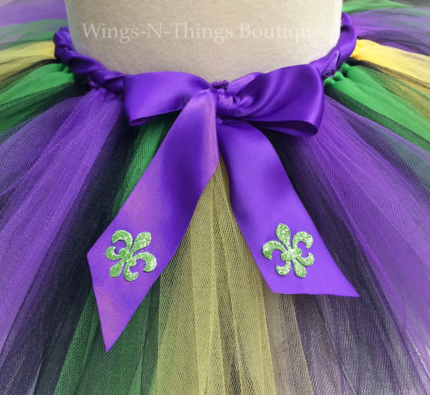 mardi gras tutu ribbon