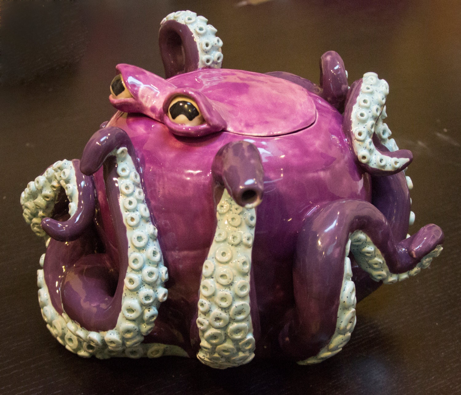 Octopus Teapot by CarnevaleCreative on Etsy