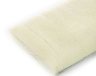 Ivory Tulle Fabric, Wedding Tulle Fabric, Wholesale Tulle, Tulle Party Decoration Fabric, Tulle Net Fabric -40 Yard Bolt- Style 2601