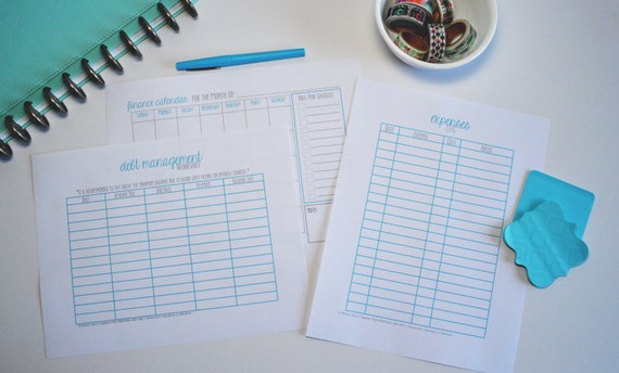 etsy budget planner etsy budget planner