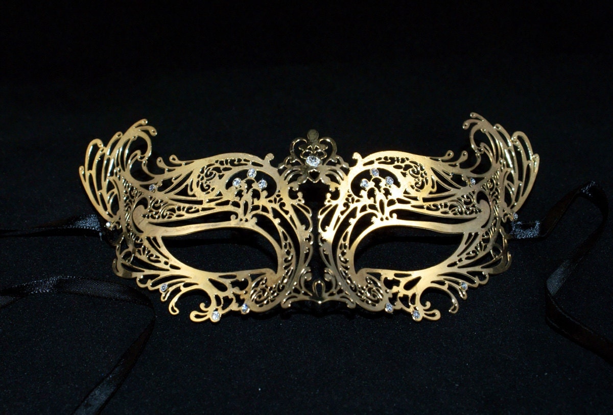 Stunning Laser Cut Masquerade Mask Costume Extravagant Inspire