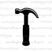 Printable Digital Hammer Graphic Hammer by VintageRetroAntique