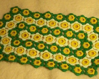 Crocheted Doily / Small Runner - Cecelia-Marie 234