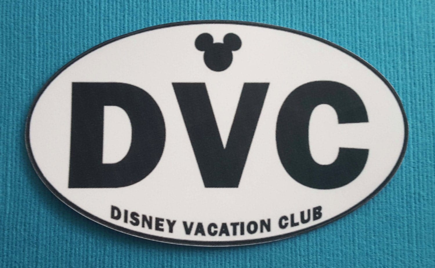 Disney Vacation Club DVC Member Bumper Sticker or Car