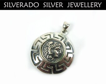 Sterling Silver 925 Ancient Greek Infinity by SilveradoJewellery