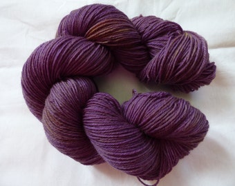 Semi Solid Hand Dyed Sock Yarn - Superwash Merino - 100g (3.5 oz)